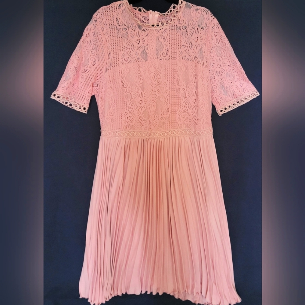 Shein (medium) dusty rose dress